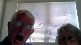 LOL Two Old People Try To Figure Out A Webcam PART 2