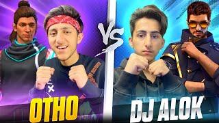 Dj Alok Vs Otho My Brother Call Me Noob  Best Gameplay Pc Vs Mobile - Garena Free Fire