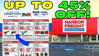 Harbor Freight Sale Up to 45% Off