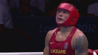 Usyk UKR v Pulev BUL - Boxing Mens Heavy 91kg Semi-Final - London 2012 Olympics