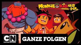 Monkie Kid  Ein Held ist geboren + Schlechtes Wetter Ganze Folgen auf Deutsch  Cartoon Network