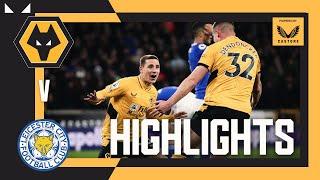 Neves and Podence magic  Wolves 2-1 Leicester City  Highlights