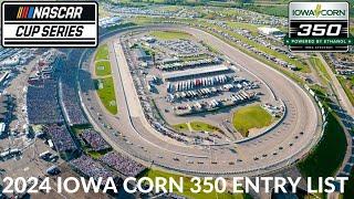 2024 Iowa Corn 350 Entry List