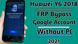 Huawei Y6 2018 Google Account Remove Without PC 100% Working  Huawei frp bypass February 2021