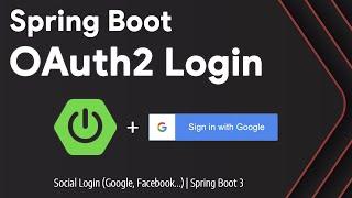 OAuth2 Social Login with Spring Security  Sign in with Google Spring Boot Tutorial