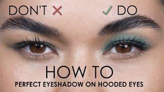 ND MINI MASTERCLASS  How To Perfect Eyeshadow On Hooded Eyes