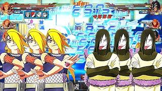 3v3 ARENA  Triple Deidara Expoding Clay vs Triple  Orochimaru Great Ninja War - Naruto Online