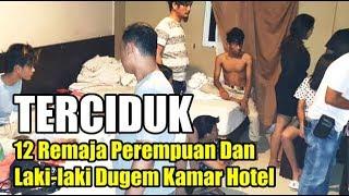 DUGEM dan Diduga Nyabu di Kamar Hotel 12 Remaja Perempuan & Laki-laki Diamankan Petugas