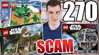 Avoiding LEGO SCAMS LEGO Star Wars Minifigures & VIOLENT LEGO Sets?  ASK MandR 270