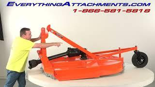60 Inch Brush Cutter by Everything Attachments