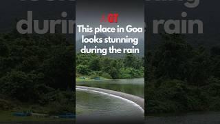 Goa’s Chapoli dam looks extremely stunning during the monsoon. #shorts #damsingoa #monsoon #goa #dam