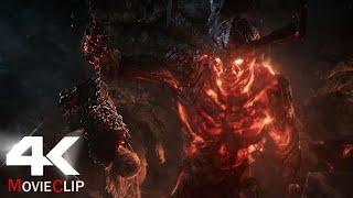 Thor Vs Surtur - Fight Scene Hindi - Thor Ragnarok Movie Clip 4K HD