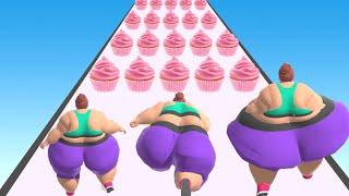 Fat 2 Fit - All Level Gameplay Androidios game New Update Mobile Game New App Part10 Levels 35-36