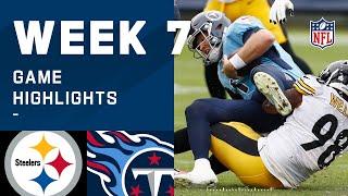 Steelers vs. Titans Week 7 Highlights  NFL 2020