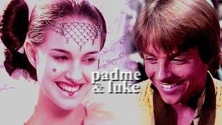 » padme & luke  theres good in him - I know theres good in you.