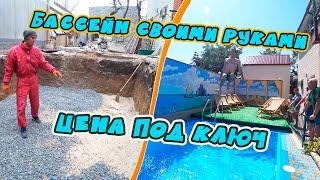 Сколько стоит построить бассейн 5*3 своими руками. ЦЕНА ПОД КЛЮЧ