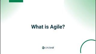 What is Agile?