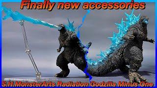 S.H.MonsterArts Godzilla Minus One Radiation heat ray - They finally gave us new Accessories￼ ￼