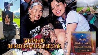 THE LEGEND MANGBABATOK Apo Whang-Od #apowhangod  #GLS LEISURE TRAVEL&TOUR #bucketlist #Buscalan