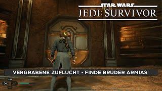 Star Wars Jedi Survivor Finde Bruder Armias - Vergrabene Zuflucht Tür Rätsel Lösung