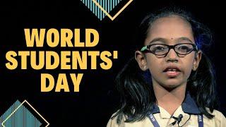 World Students Day  Speech by Gouri B Menon  Aura Global School Kodungallur