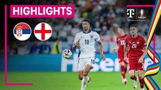 Serbien - England Highlights  UEFA EURO 2024 Gruppenphase  MAGENTA TV