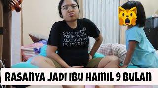 a day in life 3rd trimester pregnancy  Indonesian Mom