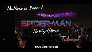 Multiverse Portal Effect Tutorial  100% After Effects