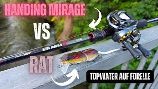 GO BIG OR GO HOME HANDING Mirage vs. Rat Topwater angeln auf Forelle