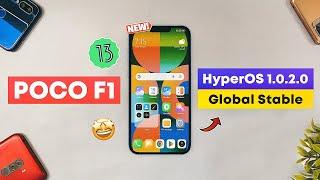 HyperOS 1.0.2.0 Global Stable - POCO F1 Update