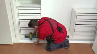 How To Install Sliding Wardrobe Doors - DIY With Bunnings