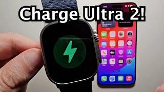 How to Charge Apple Watch Ultra 2 & Check Battery %