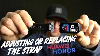 How To Remove & Replace Straps on Huawei Band 6 and Honor Band 6