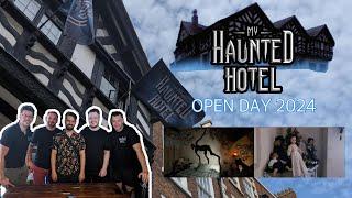 MY HAUNTED HOTEL OPEN DAY 2024  VLOG  CHESTER  MY HAUNTED PROJECT