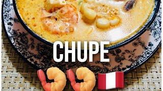 Menú del Dia  Chupe de Camarones 