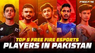 Top 5 Esports Players of All Time  Free Fire Esports Pakistan