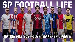 PES 2021 NEW SMOKE PATCH FOOTBALL LIFE OPTION FILE 2024-2025 TRANSFER UPDATE