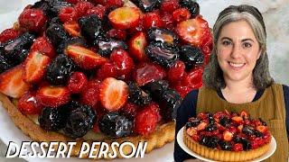 How To Make A Fruit Tart with Claire Saffitz  Dessert Person