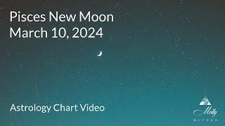 Pisces New Moon - Creating New Dreams From Soul Messages and Intuitive Guidance - 2024 Astrology