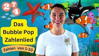 Bubble Pop Zahlenlied  Nummern 1-10  Erste Worte und Zahlen spielerisch lernen mit Miss Josi