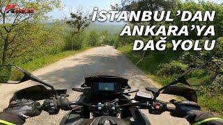 İstanbul Ankara Yeni motosiklet Rotası buldum  Kolaçan uzun yol motovlog