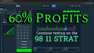 60% Profits Testing Rolling 98 11 Dice Strategy Stake