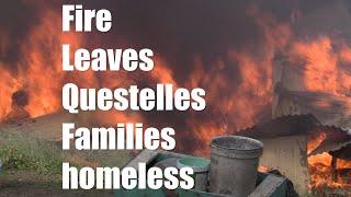 Fire leaves 2 Questelles families homeless