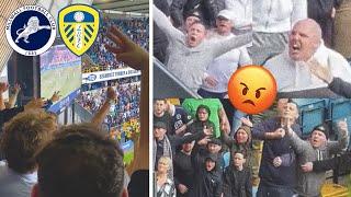 LEEDS TAUNT MILLWALL FANS AT THE DEN Millwall 0-3 Leeds United  202324