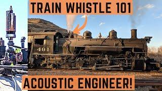 WHISTLES 101 - EVERYTHING you could want to know about STEAM TRAIN WHISTLES