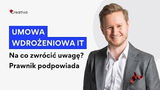 UMOWA WDROŻENIOWA IT – na co zwrócić uwagę?