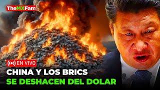 ULTIMA HORA  BRICS SACUDE AL DOLAR SE DESHACE DE $74MIL MILLONES USD EN TIEMPO RECORD  TheMXFam