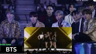 FANMADE  BTS REACTION TO BLACKPINK MAMA 2019 KILL THIS LOVE