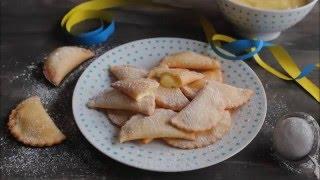 Ravioli dolci alla crema