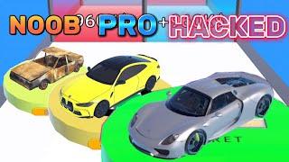 NOOB vs PRO vs HACKER #2 - Get the Supercar 3D